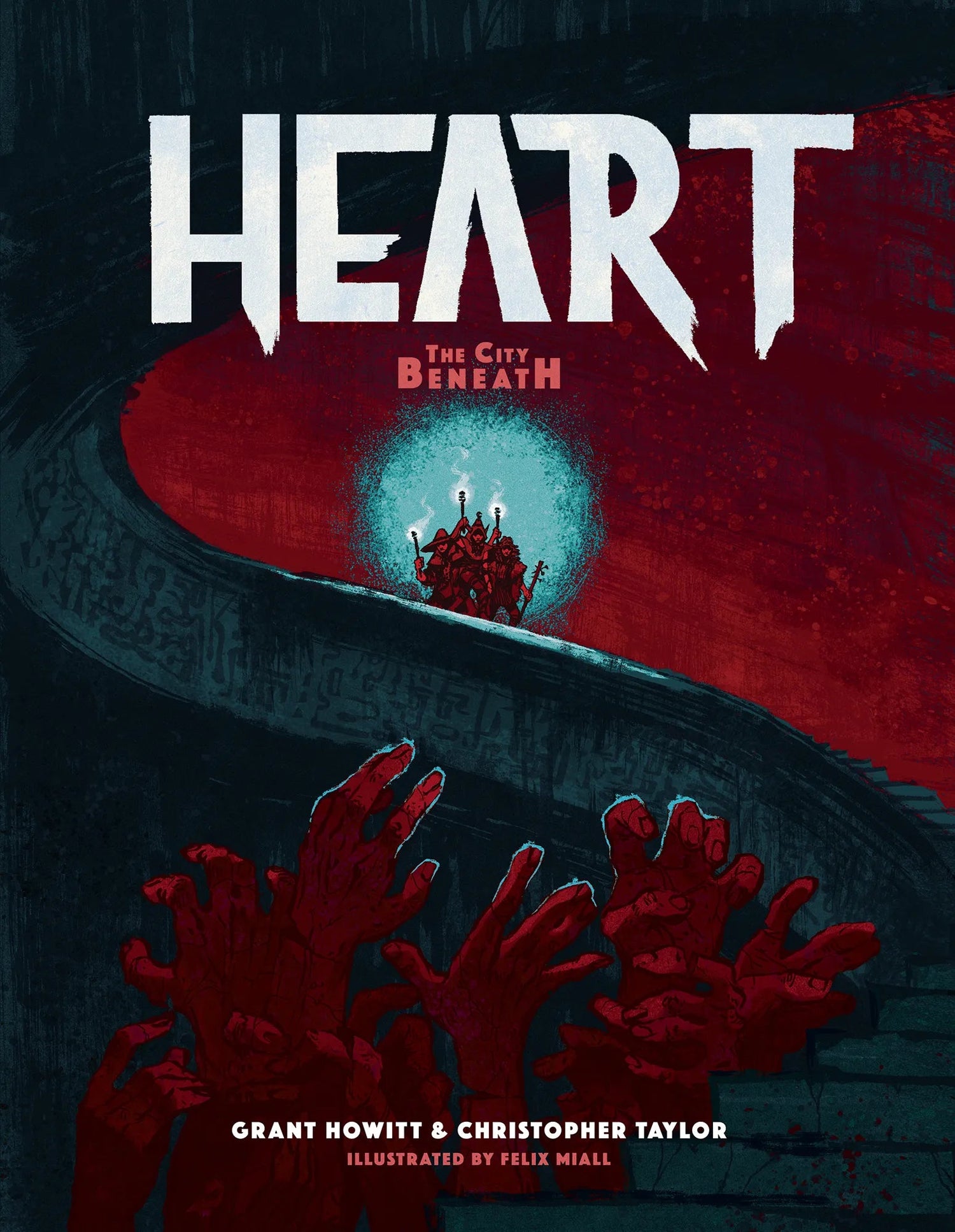 Heart: The City Beneath (Hardcover RPG) - The Fourth Place