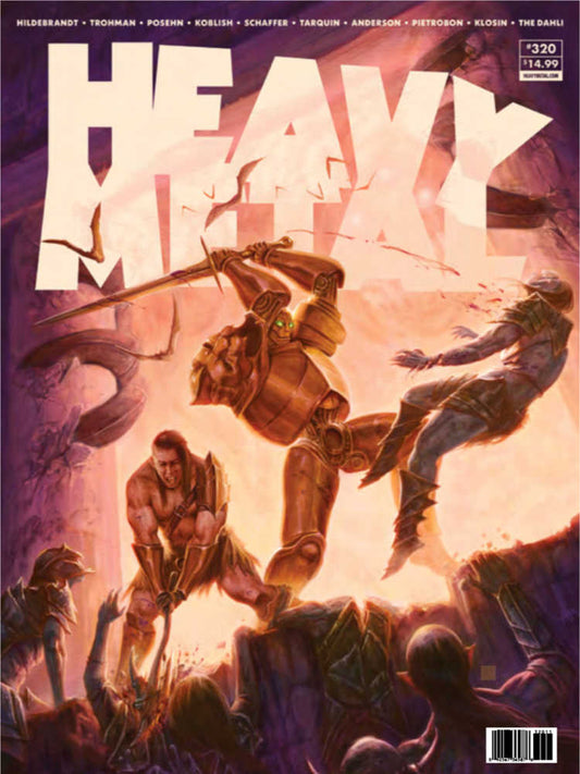 Heavy Metal #320 Cover A Ngo (Mature) - The Fourth Place