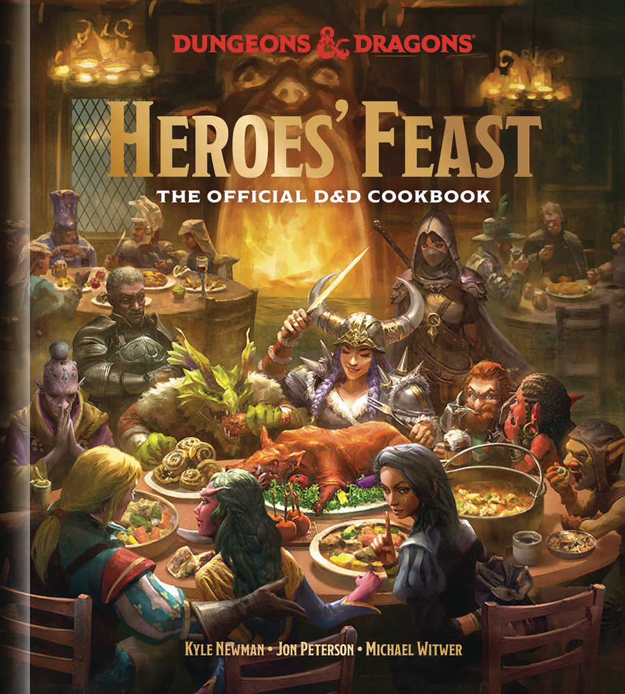 Heroes Feast Off D&D Cookbook Hardcover - The Fourth Place