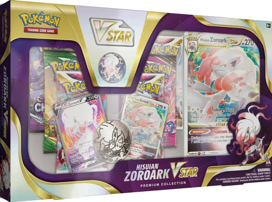 Hisuian Zoroark VSTAR Premium Collection - The Fourth Place