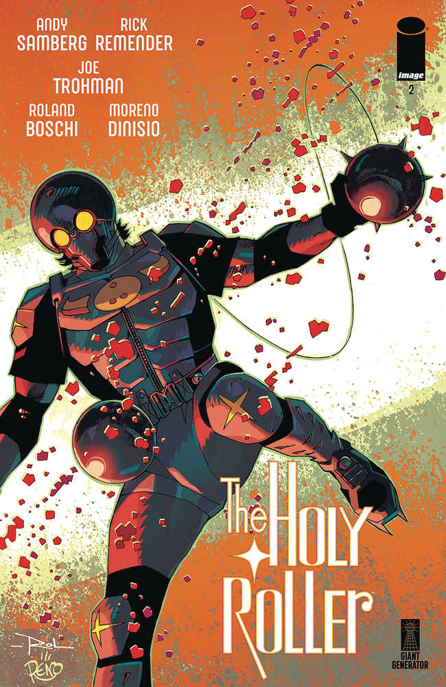 Holy Roller #2 Cover A Boschi - The Fourth Place