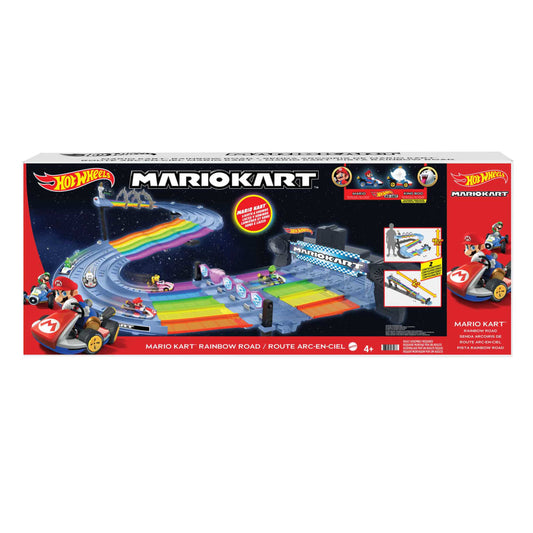 Hot Wheels Mario Kart Rainbow Road Raceway - The Fourth Place