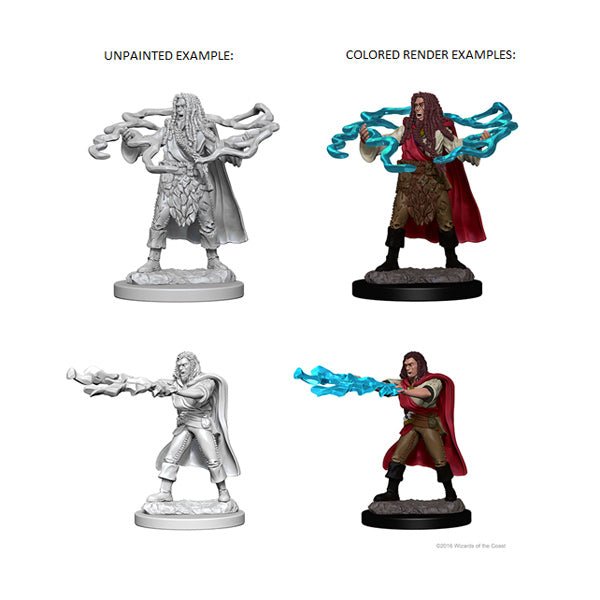Human Sorcerer (2 minis) - The Fourth Place