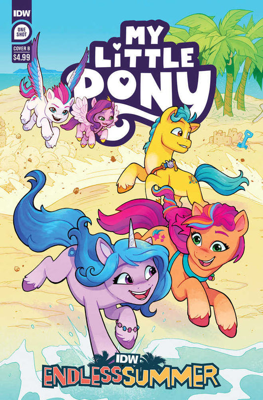 Idw Endless Summer--My Little Pony Variant B (Lawrence Connected Cover) - The Fourth Place