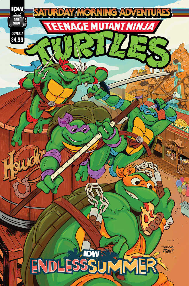 Idw Endless Summer--Teenage Mutant Ninja Turtles: Saturday Morning Adventures Cover A (Tango) - The Fourth Place