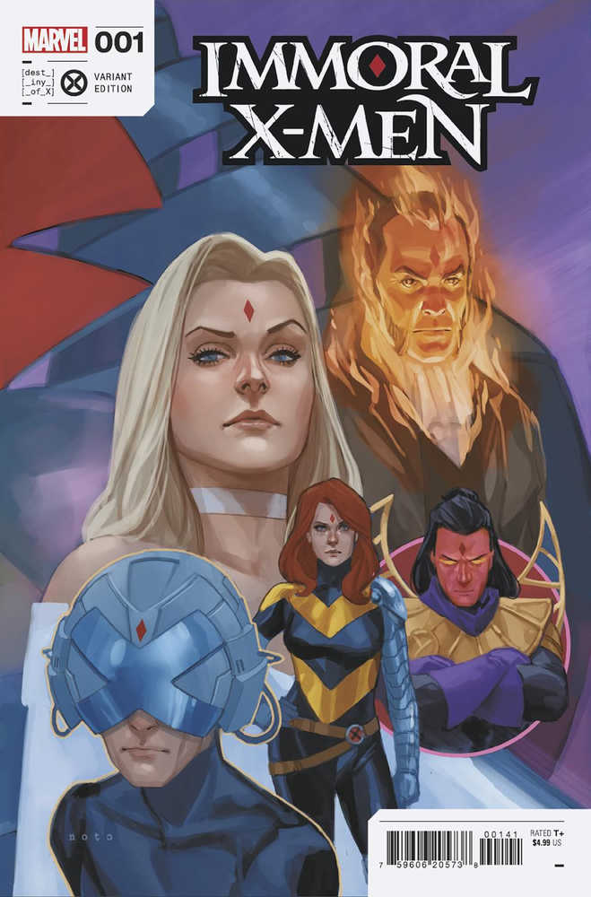 Immoral X-Men #1 (Of 3) Noto Sos February Connecting Variant - The Fourth Place