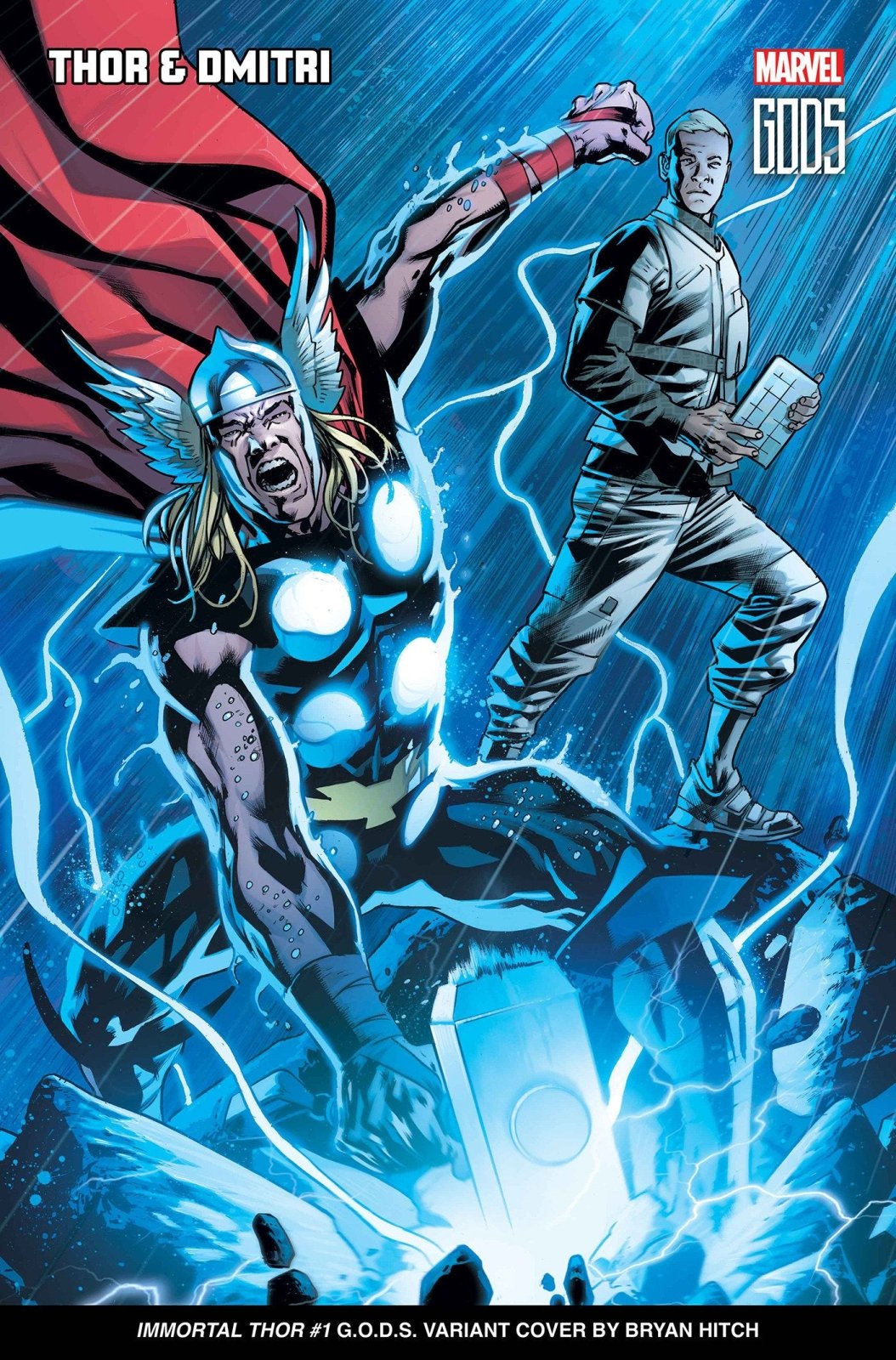 Immortal Thor 1 Bryan Hitch G.O.D.S. Variant [G.O.D.S.] - The Fourth Place