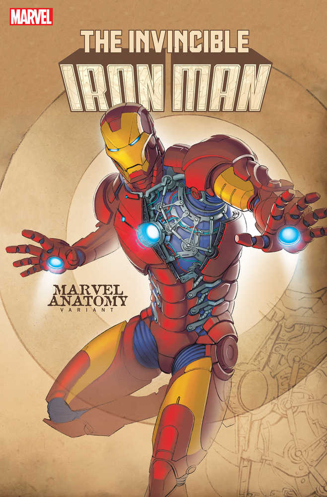 Invincible Iron Man #3 Lobe Marvel Anatomy Variant - The Fourth Place