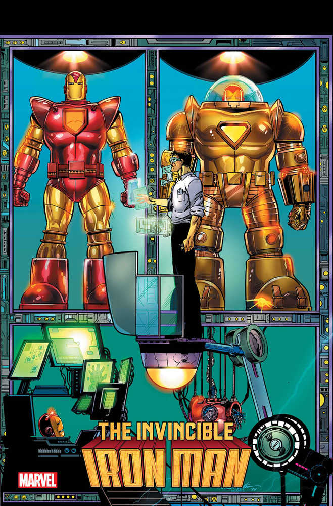 Invincible Iron Man #4 Layton Connecting Variant - The Fourth Place
