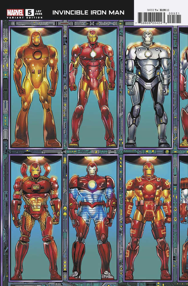 Invincible Iron Man 5 Bob Layton Connecting Variant - The Fourth Place