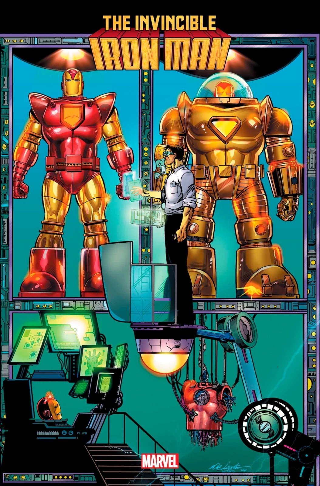 Invincible Iron Man 6 Bob Layton Connecting Variant - The Fourth Place