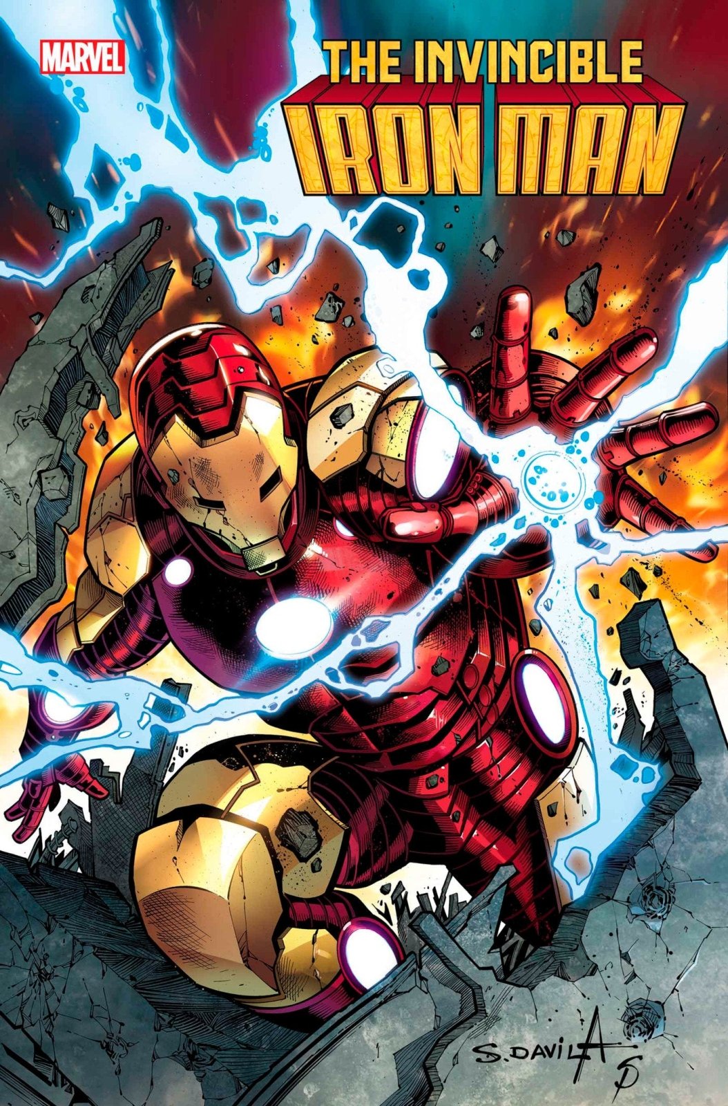 Invincible Iron Man 7 Sergio Davila Variant - The Fourth Place