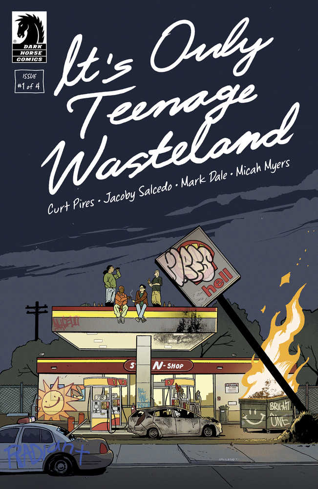 Its Only Teenage Wasteland #1 (Of 4) Cover A Salcedo - The Fourth Place