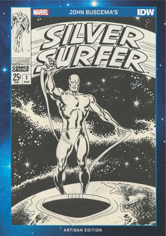 John Buscema Silver Surfer Artisan Edition Softcover - The Fourth Place