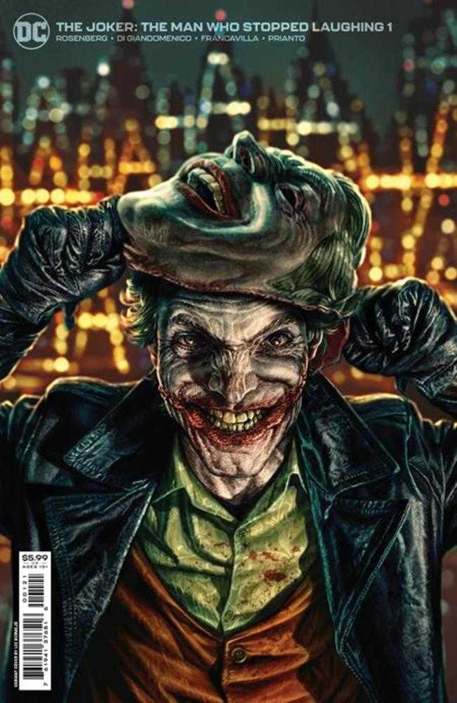 Joker The Man Who Stopped Laughing #1 Cover B Lee Bermejo Variant - The Fourth Place