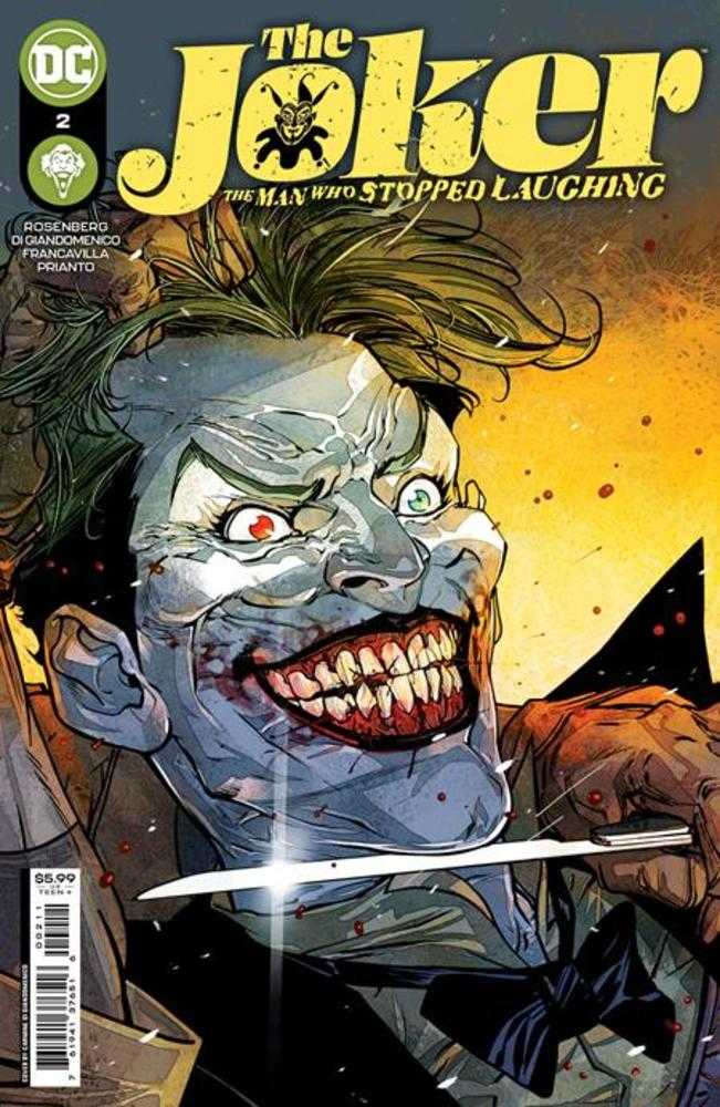 Joker The Man Who Stopped Laughing #2 Cover A Carmine Di Giandomenico - The Fourth Place
