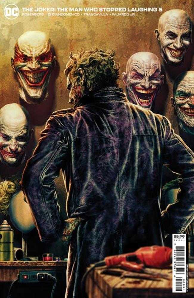 Joker The Man Who Stopped Laughing #5 Cover B Lee Bermejo Variant - The Fourth Place