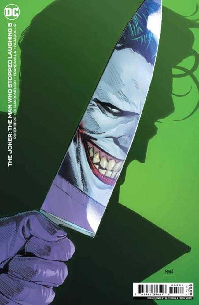 Joker The Man Who Stopped Laughing #5 Cover C Clay Mann Variant - The Fourth Place