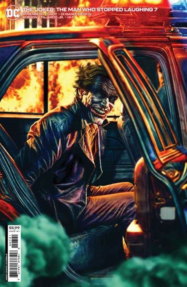 Joker The Man Who Stopped Laughing #7 Cover B Lee Bermejo Variant - The Fourth Place