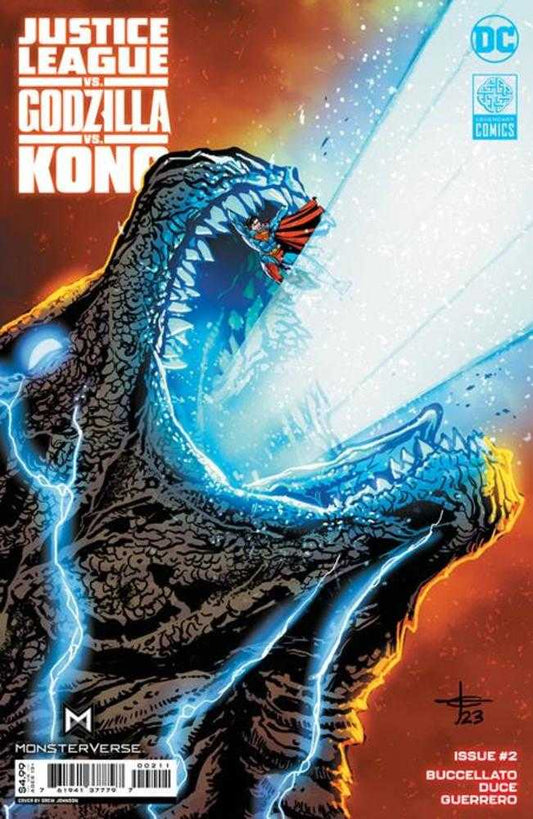 Justice League vs Godzilla vs Kong #2 (Of 7) Cover A Drew Johnson - The Fourth Place