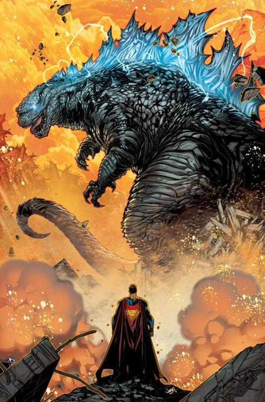 Justice League vs Godzilla vs Kong #3 (Of 7) Cover B Jonboy Meyers Card Stock Variant - The Fourth Place