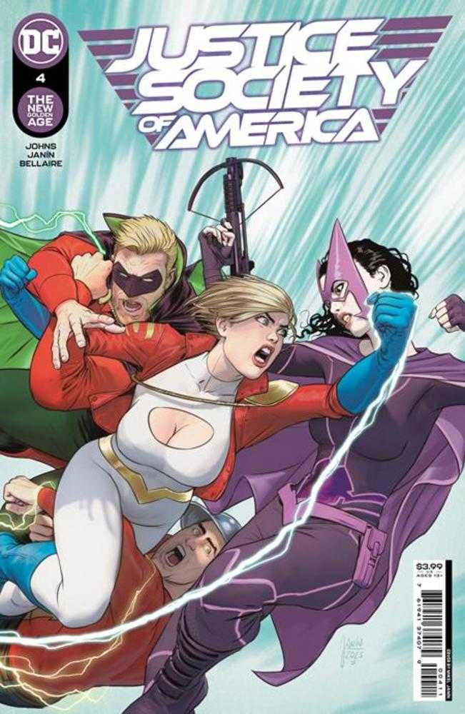 Justice Society Of America #4 (Of 12) Cover A Mikel Janin - The Fourth Place
