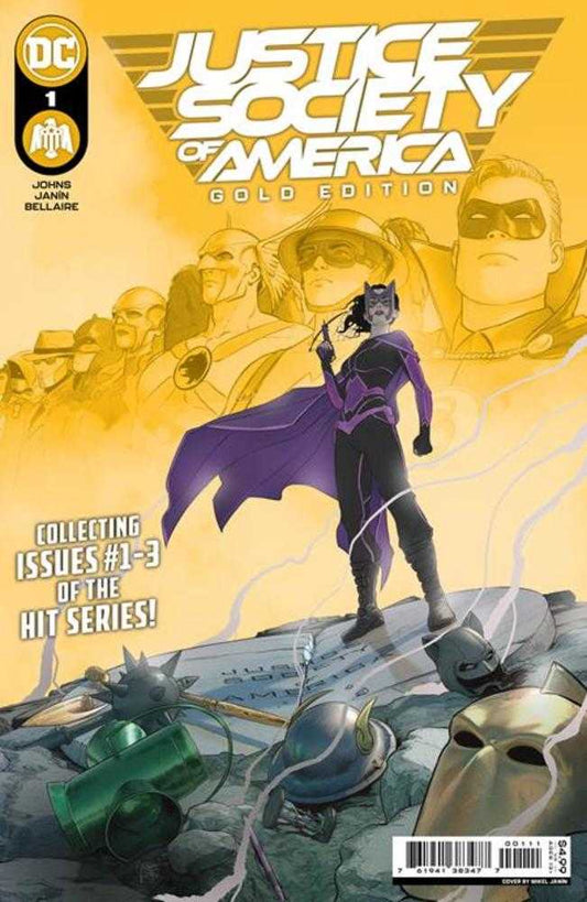 Justice Society Of America Gold Edition Cover A Mikel Janin - The Fourth Place