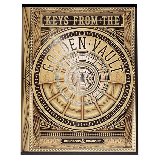 Keys From Golden Vault Alternate Foil Hardcover (D&D Role Playing Game) - The Fourth Place