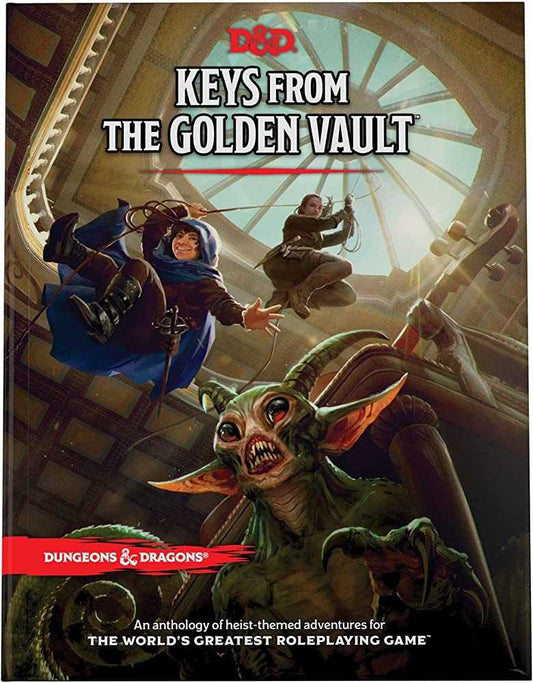 Keys From Golden Vault Hardcover (D&D Role Playing Game) - The Fourth Place
