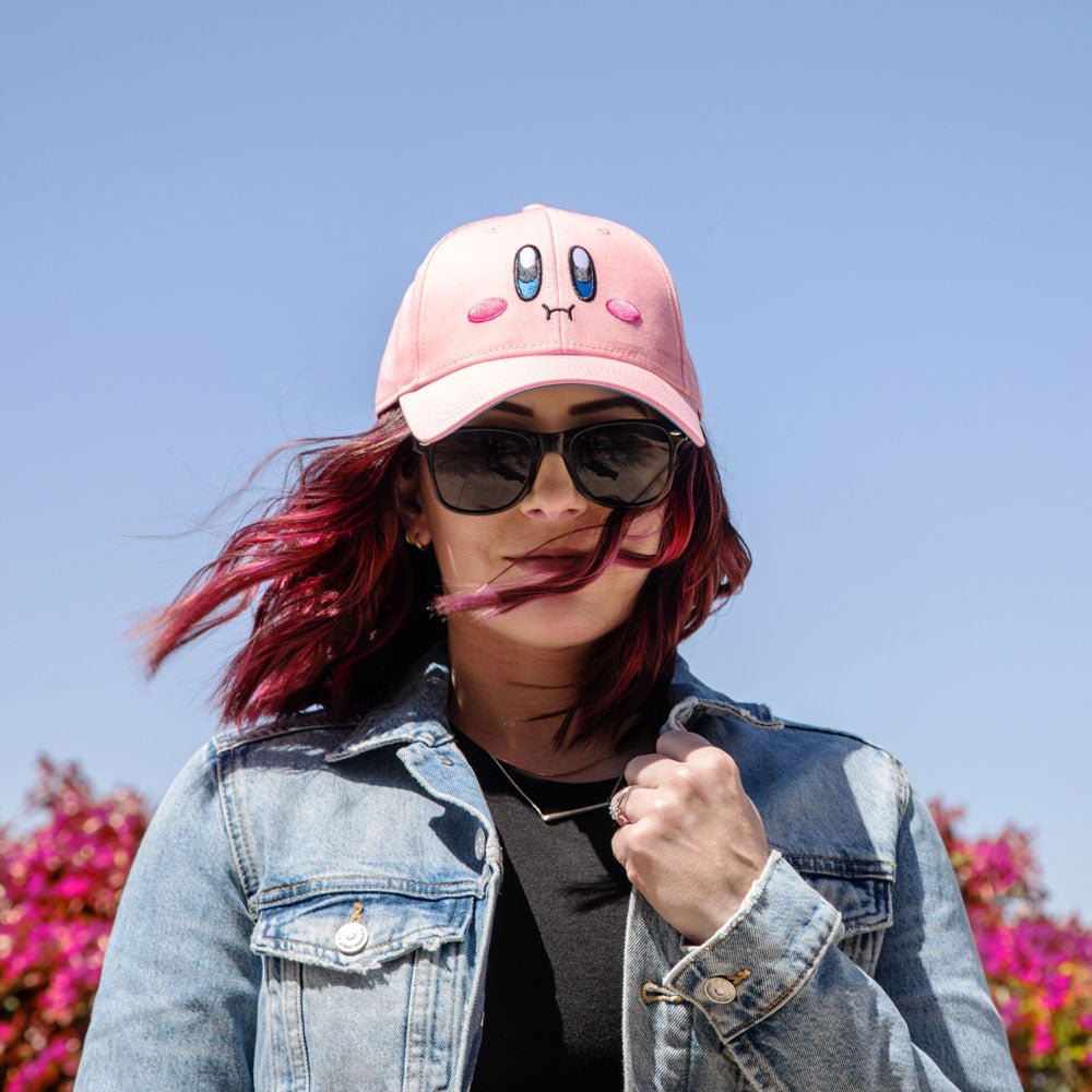 Kirby Big Face Embroidered Hat - The Fourth Place