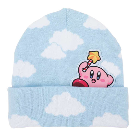 Kirby Clouds Peek-a-Boo Cuff Beanie - The Fourth Place