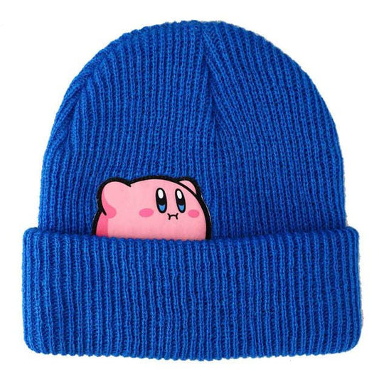 Kirby Hidden Snacks Peek-a-Boo Cuff Beanie - The Fourth Place