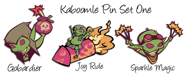 Kit & Kaboomle Pins (Pathfinder Goblins) - The Fourth Place