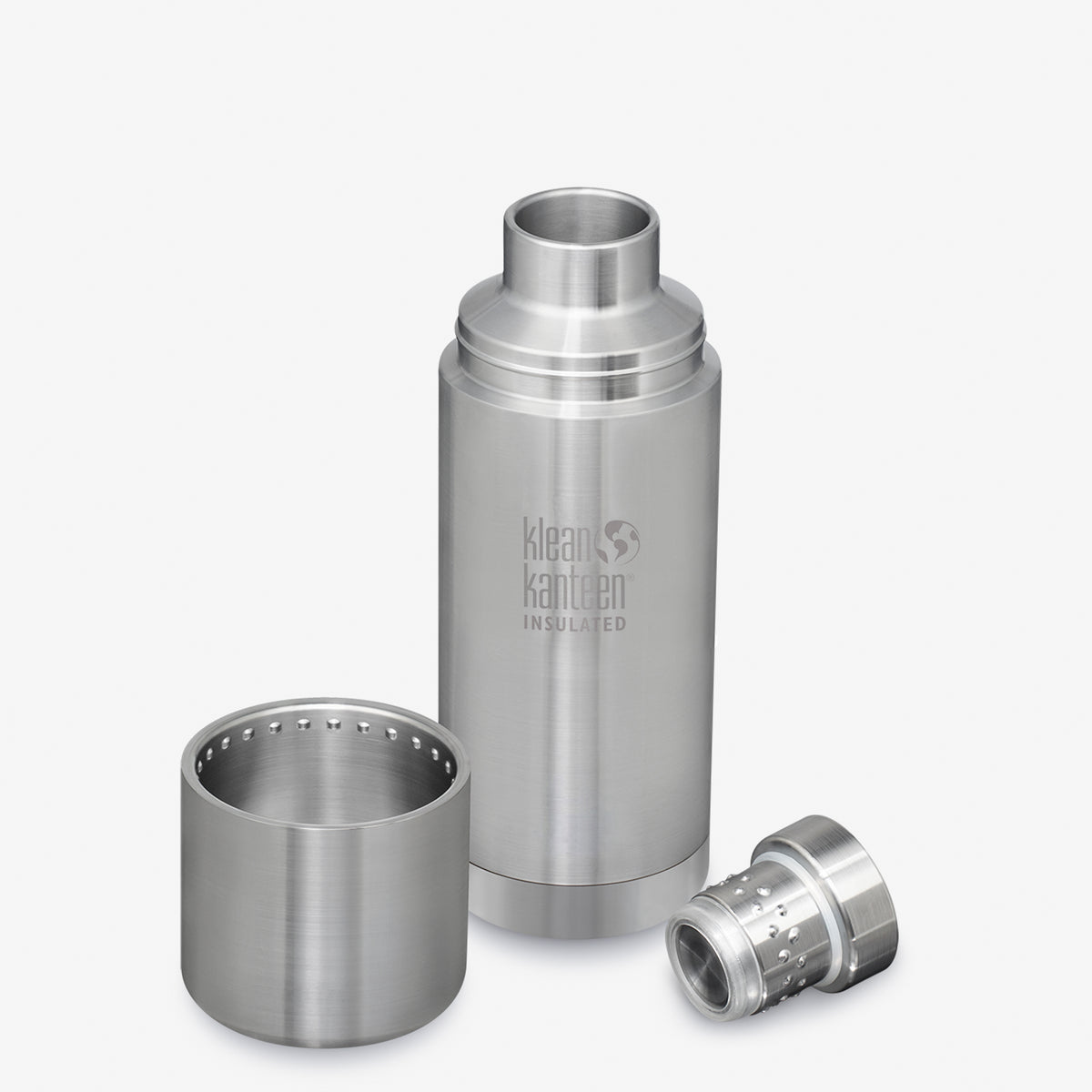 Klean Kanteen TKPro water bottle (0.75 liter, brushed stainless) - The Fourth Place