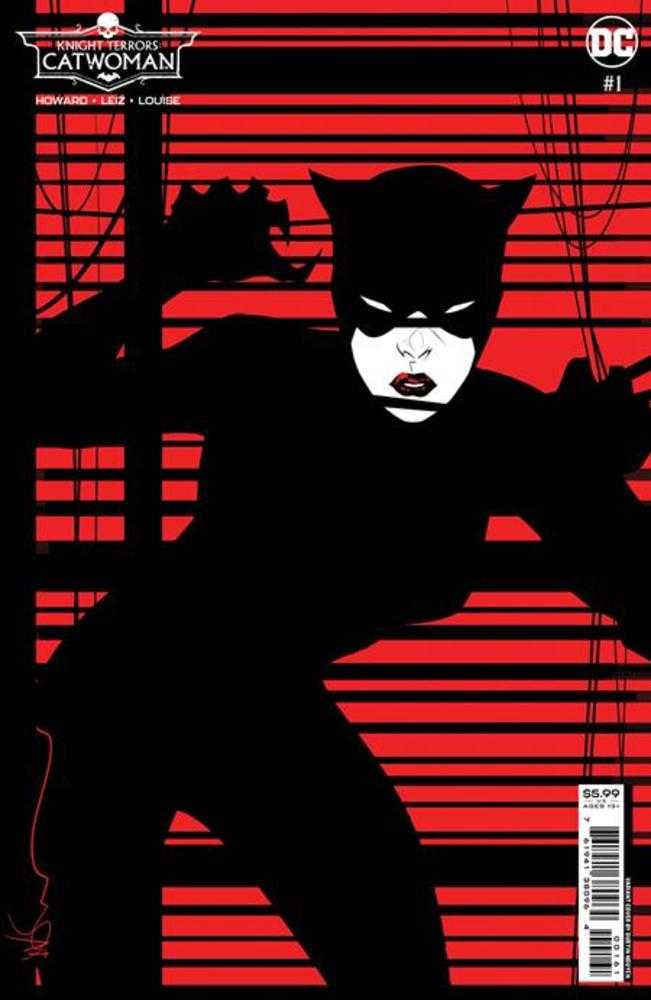 Knight Terrors Catwoman #1 (Of 2) Cover D Dustin Nguyen Midnight Card Stock Variant - The Fourth Place