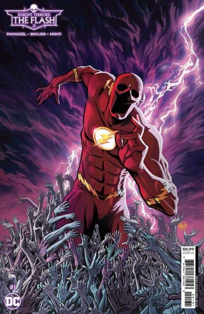 Knight Terrors Flash #1 (Of 2) Cover C Daniel Bayliss Card Stock Variant - The Fourth Place