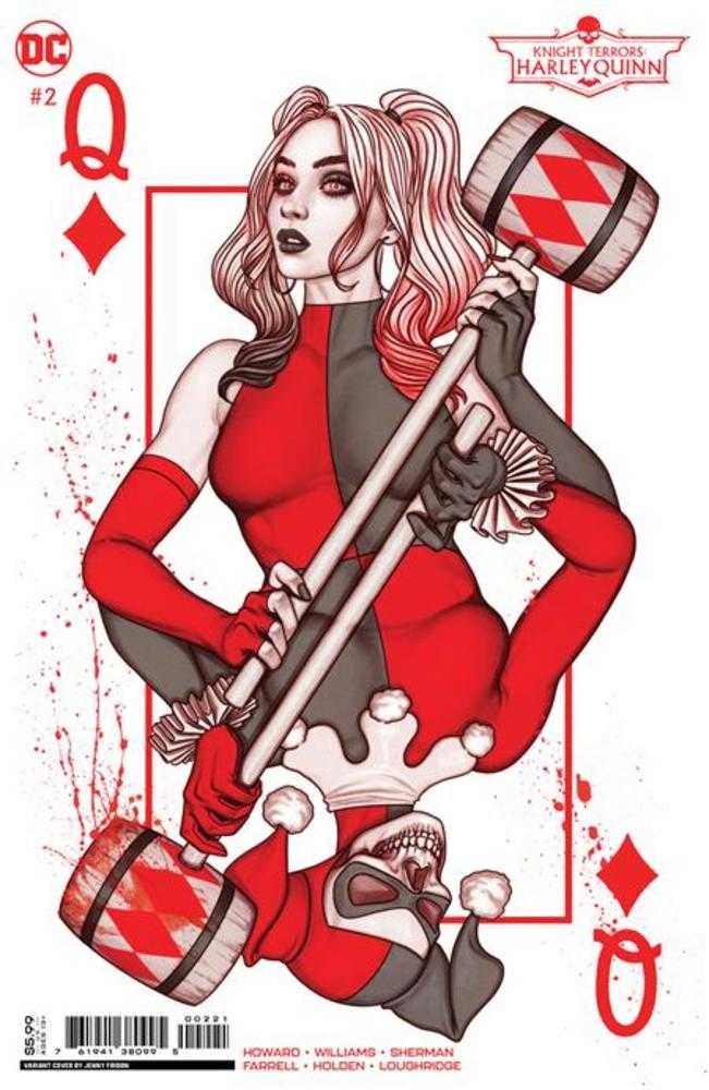 Knight Terrors Harley Quinn #2 (Of 2) Cover B Jenny Frison Card Stock Variant - The Fourth Place