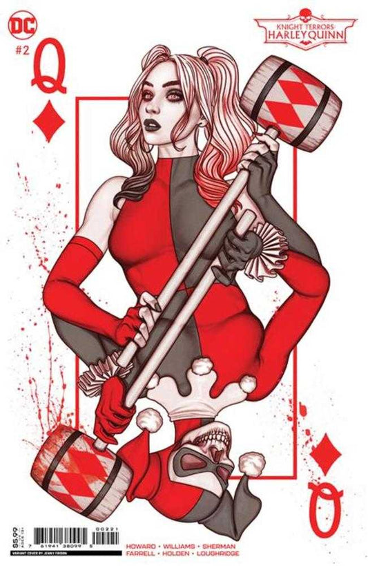 Knight Terrors Harley Quinn #2 (Of 2) Cover B Jenny Frison Card Stock Variant - The Fourth Place