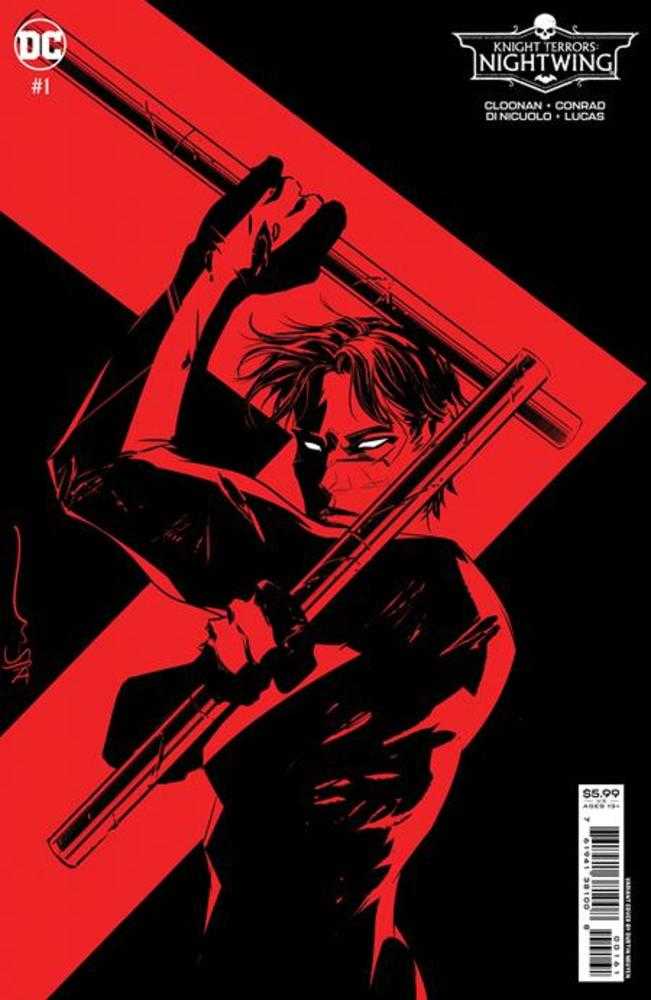 Knight Terrors Nightwing #1 (Of 2) Cover D Dustin Nguyen Midnight Card Stock Variant - The Fourth Place