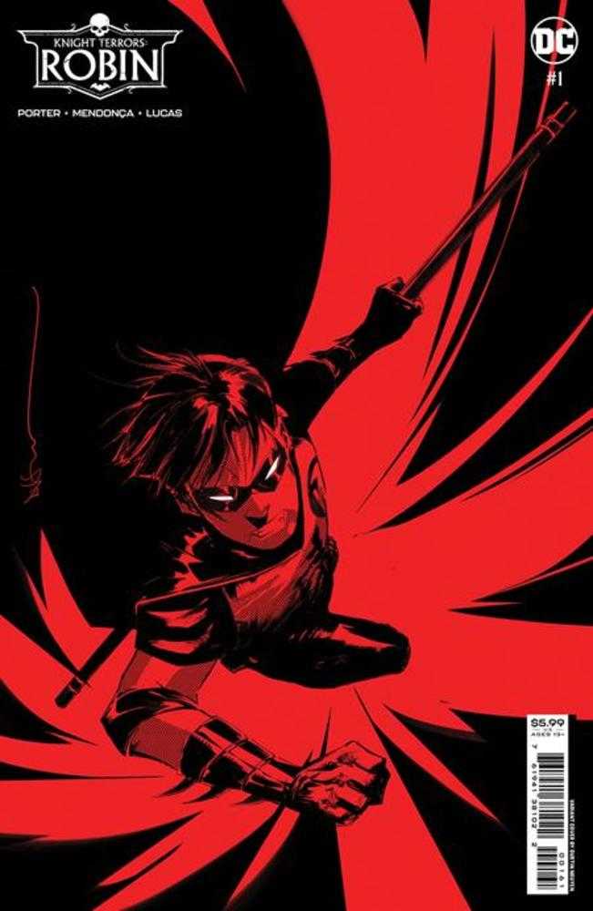 Knight Terrors Robin #1 (Of 2) Cover D Dustin Nguyen Midnight Card Stock Variant - The Fourth Place