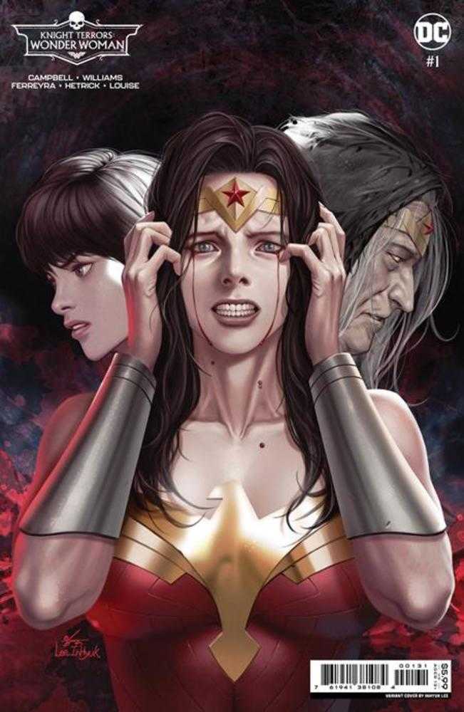 Knight Terrors Wonder Woman #1 (Of 2) Cover C Inhyuk Lee Card Stock Variant - The Fourth Place
