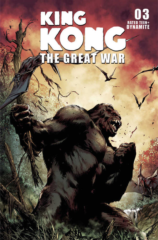 Kong Great War #3 Cover B Guice - The Fourth Place