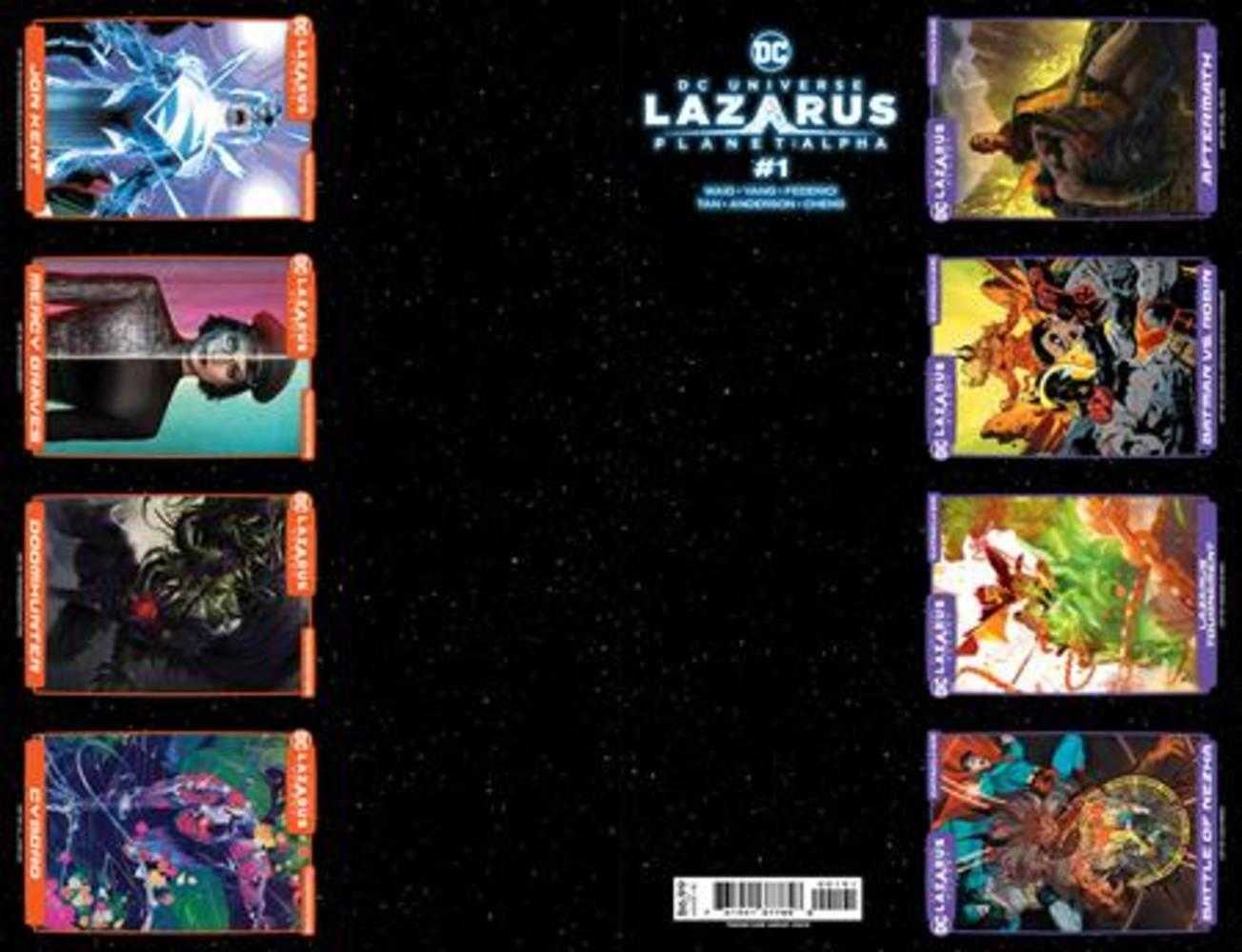 Lazarus Planet Alpha #1 (One Shot) Cover G Trading Card Card Stock Variant Allocations May Occur - The Fourth Place
