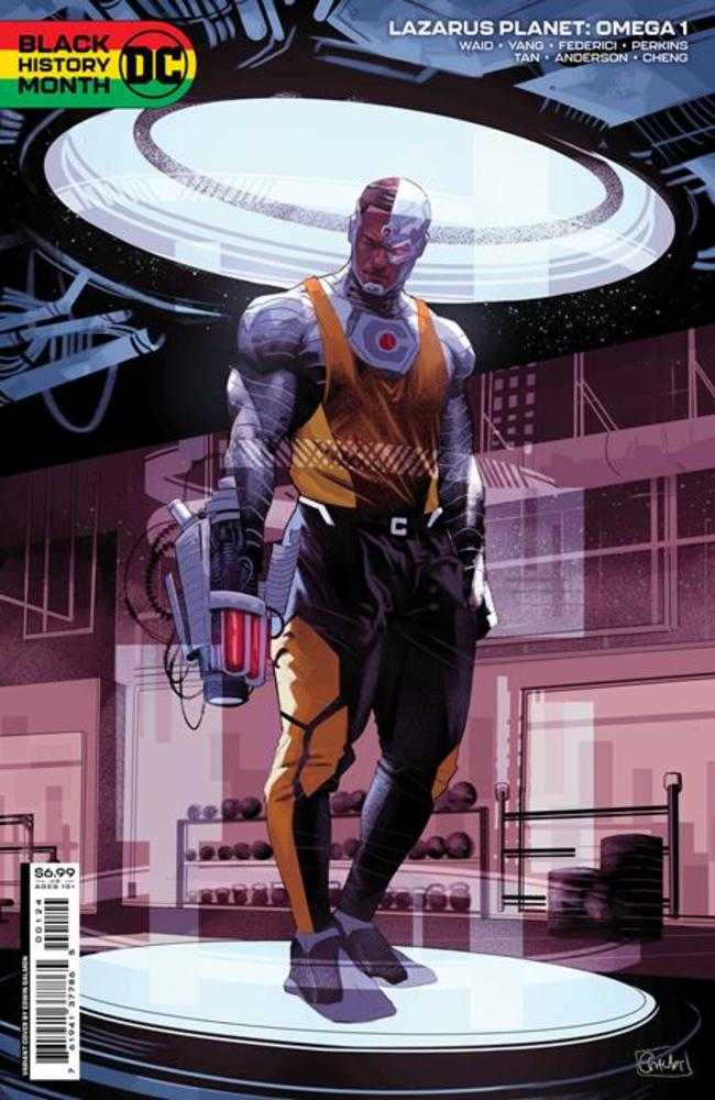 Lazarus Planet Omega #1 (One Shot) Cover G Edwin Galmon Black History Month Card Stock Variant - The Fourth Place