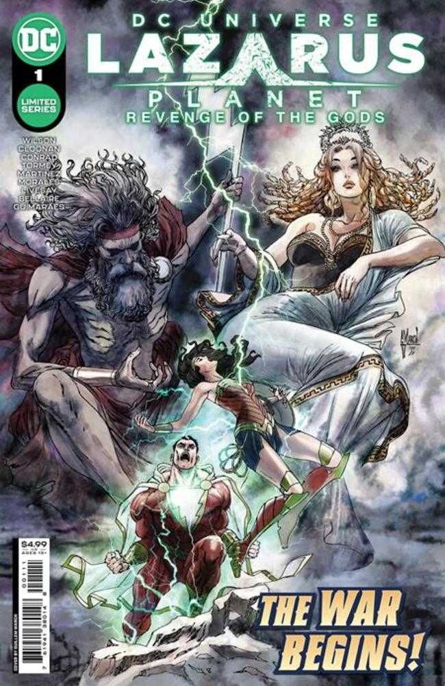 Lazarus Planet Revenge Of The Gods #1 (Of 4) Cover A Guillem March - The Fourth Place