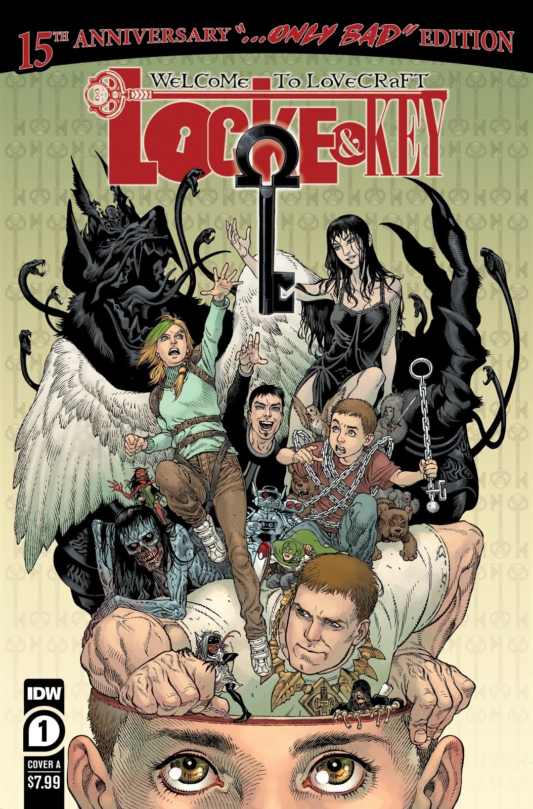 Locke & Key: Welcome To Lovecraft #1--15th Anniversary Edition Variant A (Rodriguez) - The Fourth Place