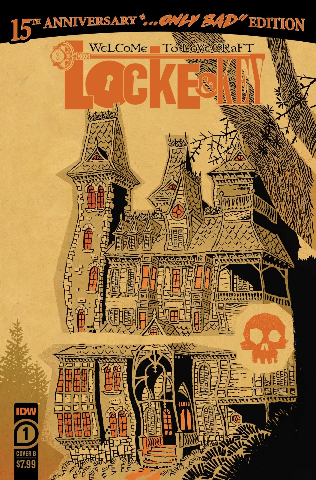 Locke & Key: Welcome To Lovecraft #1--15th Anniversary Edition Variant B (Gane) - The Fourth Place