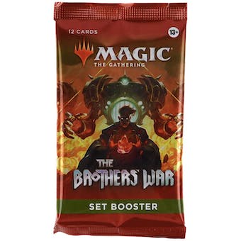 Magic the Gathering CCG: Brothers' War Set Booster - The Fourth Place