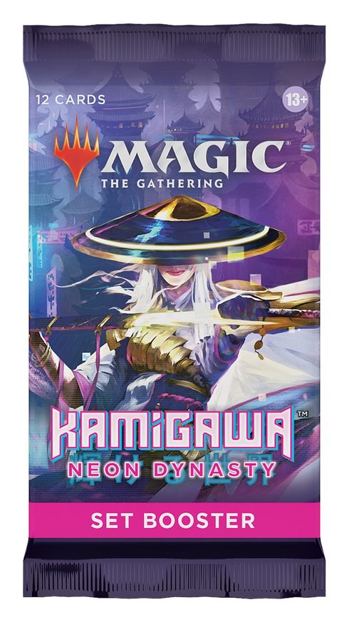 Magic the Gathering CCG: Kamigawa - Neon Dynasty Set Booster - The Fourth Place