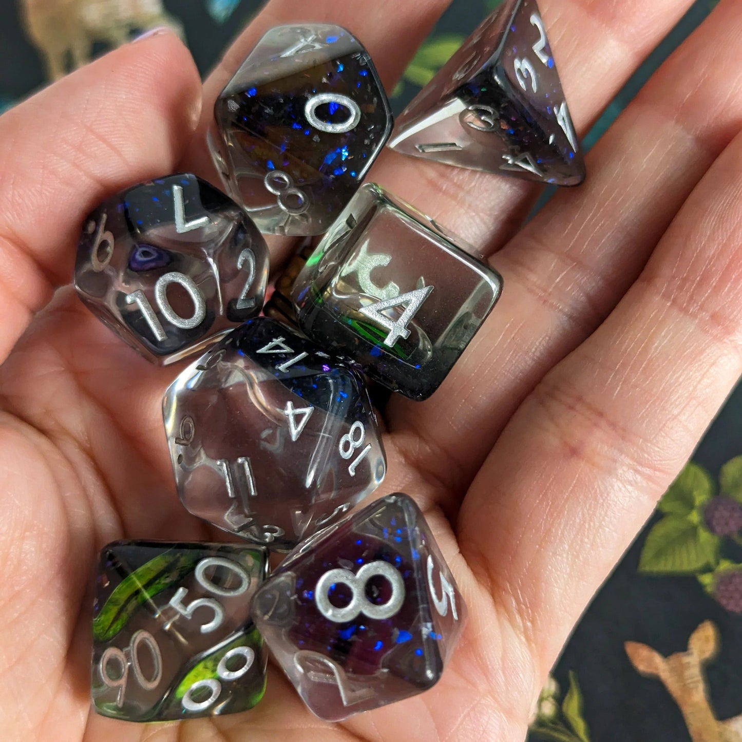 Many Eyes Dice - 7 Piece Set - The Fourth Place